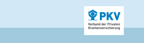 Logo des PKV - Verband der privaten Krankenversicherung Logo des PKV - Verband der privaten Krankenversicherung
