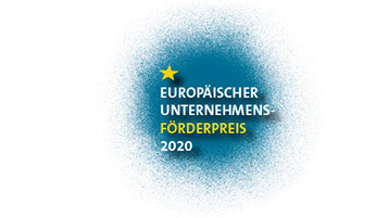 Logo des Europäischen Unternehmensförderpreis 2020
