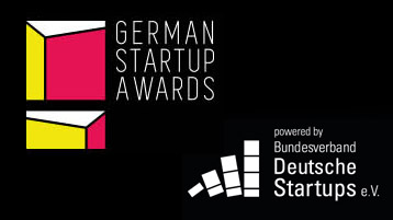 Das Logo des German Startup Awards.