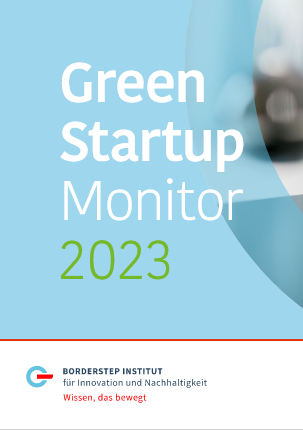 Titel Green Startup Monitor 2023