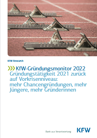 Titel KfW-Gründungsmonitor 2022