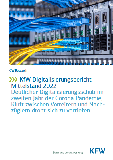 Titel KfW-Digitalisierungsbericht Mittelstand 2022 Titel KfW-Digitalisierungsbericht Mittelstand 2022