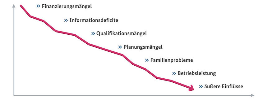 Gründe des Scheiterns