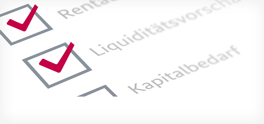 Checkliste mit angehakten Punkten